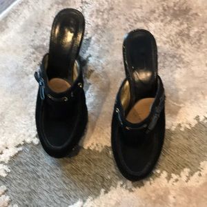 Vintage coach clogs